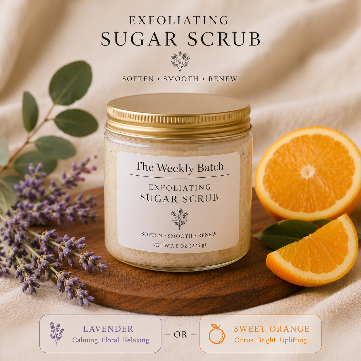 Exfoliating Sugar Scrub